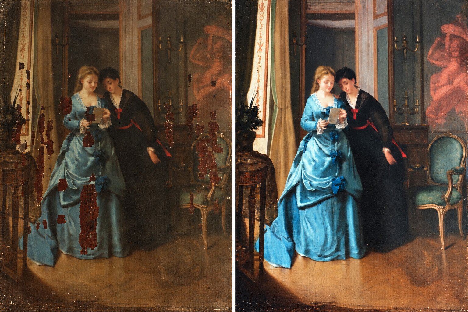 Painting restoration