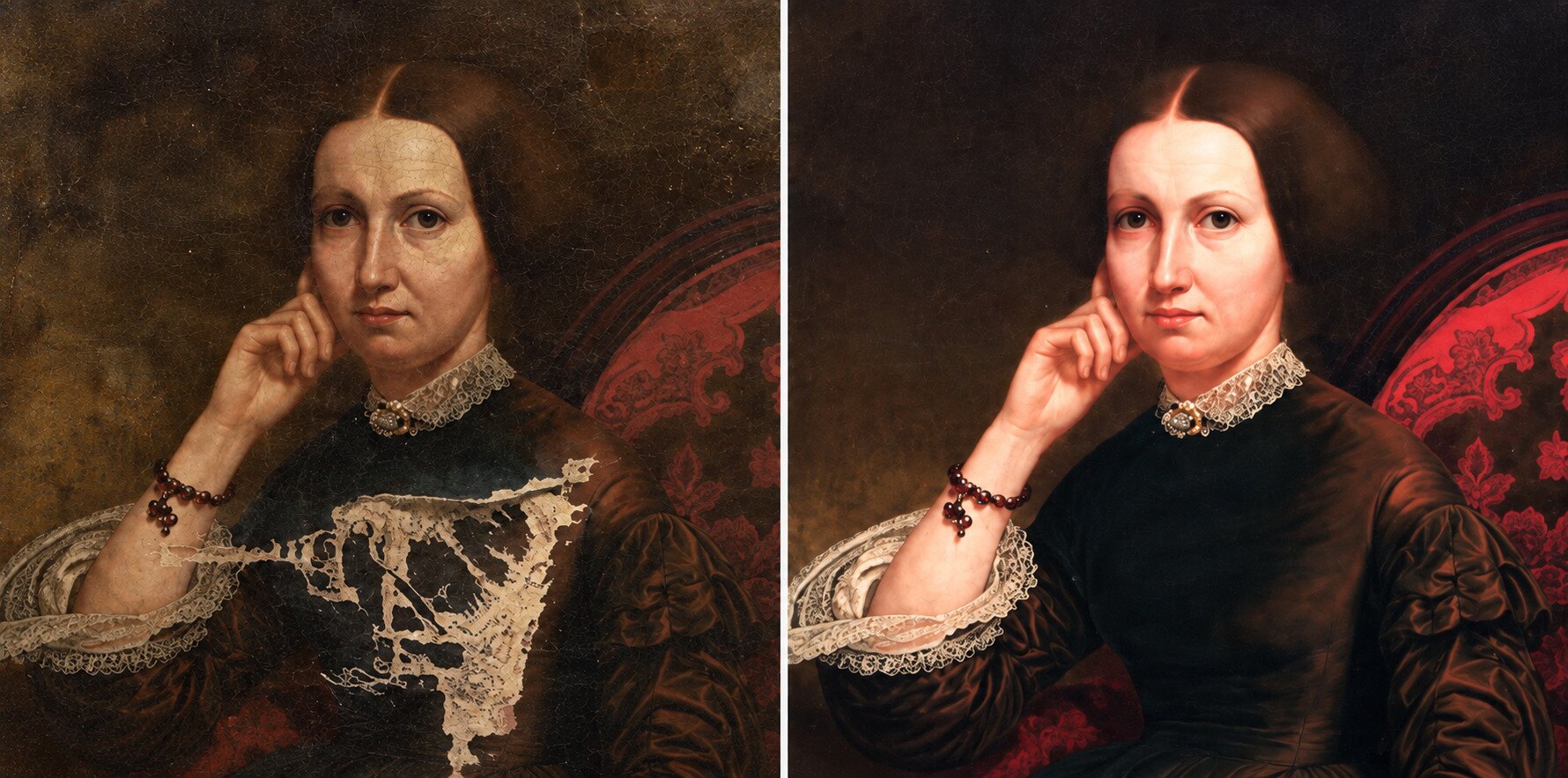 Portrait restoration